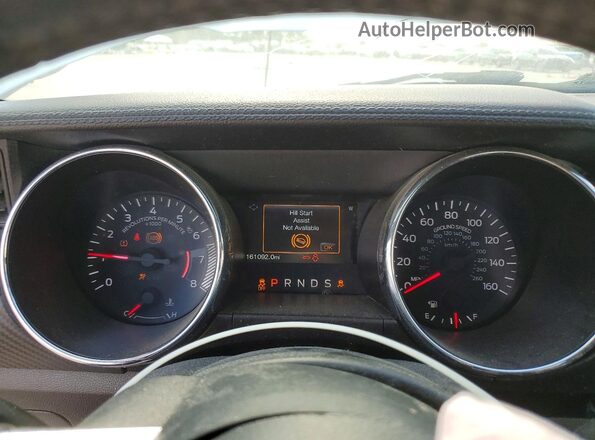 1FATP8EM5G5243440 2016 FORD MUSTANG White Vista del cuadro de instrumentos