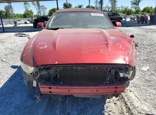 1FATP8EM6G5257623 2016 FORD MUSTANG Red Widok z przodu