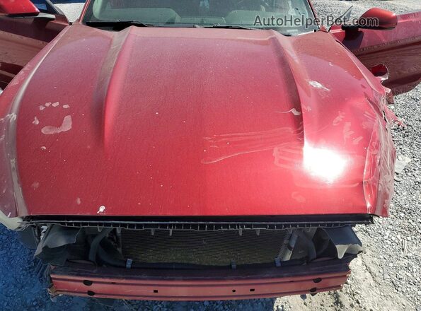 1FATP8EM6G5257623 2016 FORD MUSTANG Red Widok wnętrza z tyłu