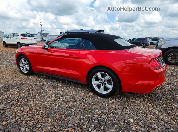 1FATP8EM6G5304424 2016 FORD MUSTANG Red Rear left