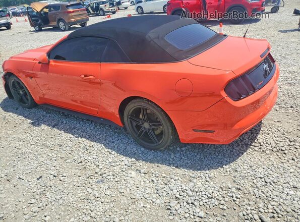1FATP8EM6G5305282 2016 FORD MUSTANG Orange უკანა მარცხენა