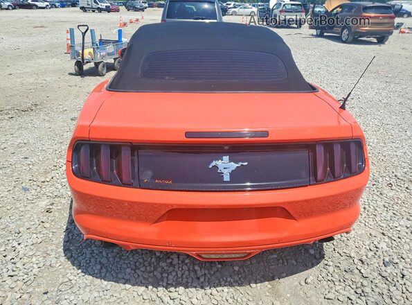1FATP8EM6G5305282 2016 FORD MUSTANG Orange უკანა ხედი