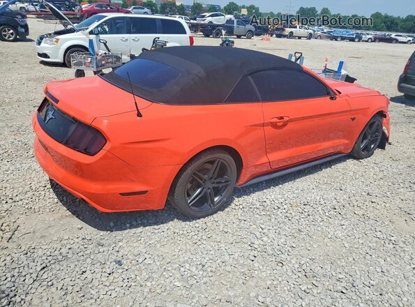 1FATP8EM6G5305282 2016 FORD MUSTANG Orange უკანა მარჯვენა