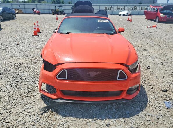 1FATP8EM6G5305282 2016 FORD MUSTANG Orange წინა ხედი
