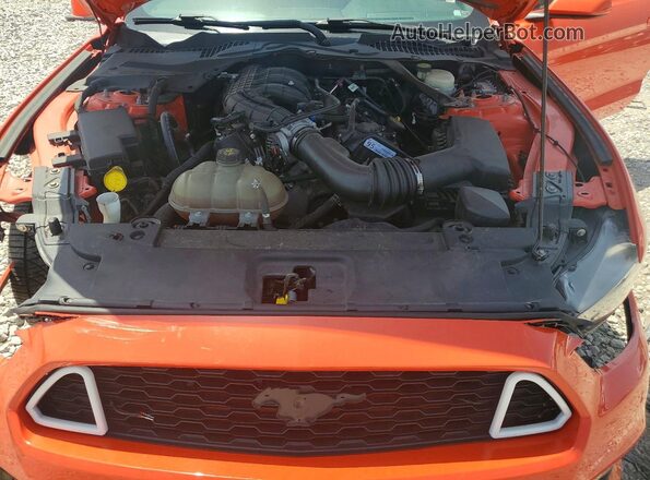 1FATP8EM6G5305282 2016 FORD MUSTANG Orange უკანა სალონის ხედი