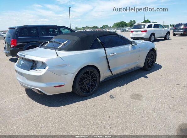 1FATP8EM6G5334653 2016 FORD MUSTANG Silver Задня права чверть