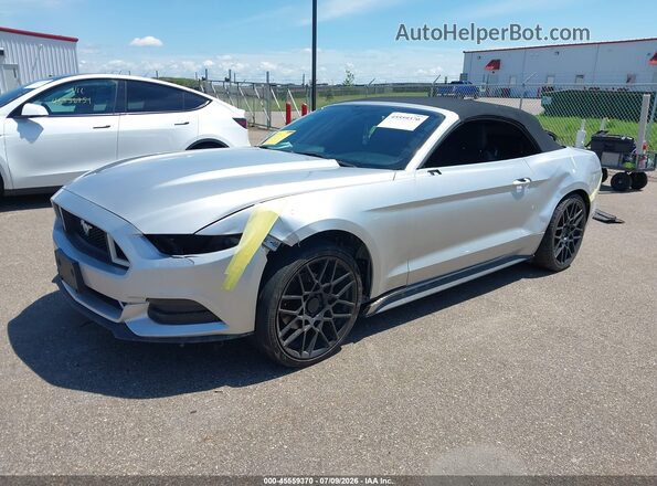 1FATP8EM6G5334653 2016 FORD MUSTANG Silver Вид спереду
