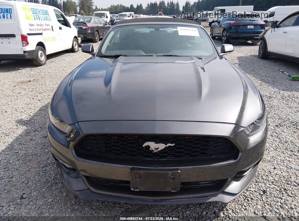 1FATP8EM6H5303095 2017 FORD MUSTANG Gray Սարքավորումների վահանակի տեսք