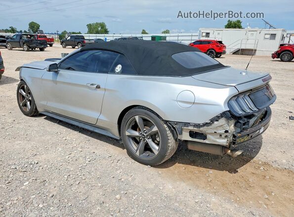 1FATP8EM7G5227076 2016 FORD MUSTANG Серебряный Задняя левая четверть
