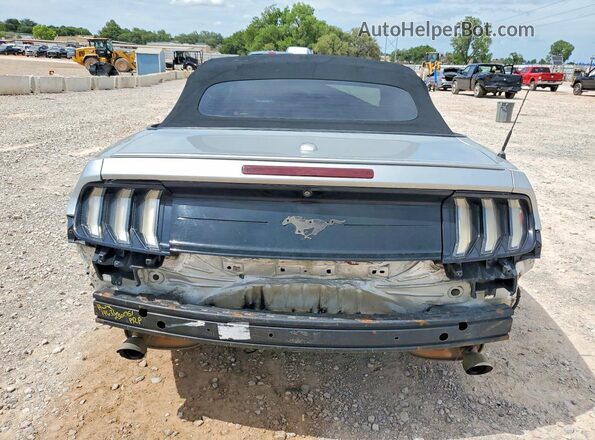1FATP8EM7G5227076 2016 FORD MUSTANG Серебряный Вид сзади