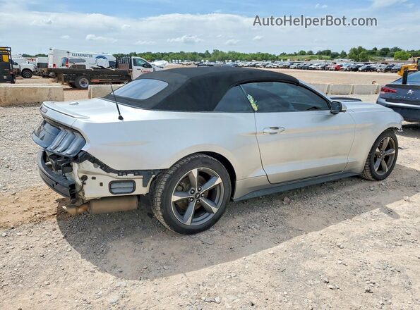 1FATP8EM7G5227076 2016 FORD MUSTANG Серебряный Задняя правая четверть