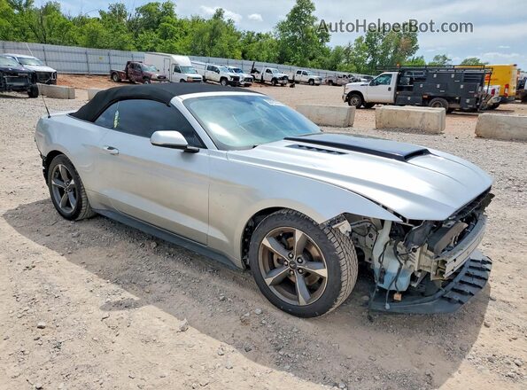 1FATP8EM7G5227076 2016 FORD MUSTANG Серебряный Передняя правая четверть