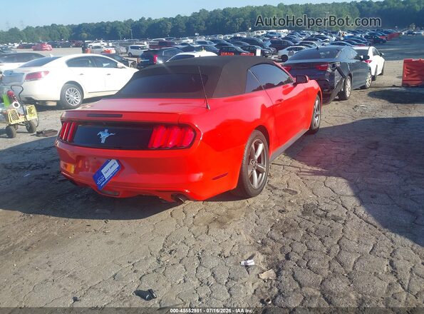 1FATP8EM8G5307714 2016 FORD MUSTANG Оранжевый Задняя правая четверть