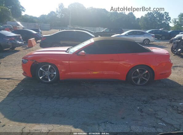 1FATP8EM8G5307714 2016 FORD MUSTANG Оранжевый Панорамный вид салона 360°