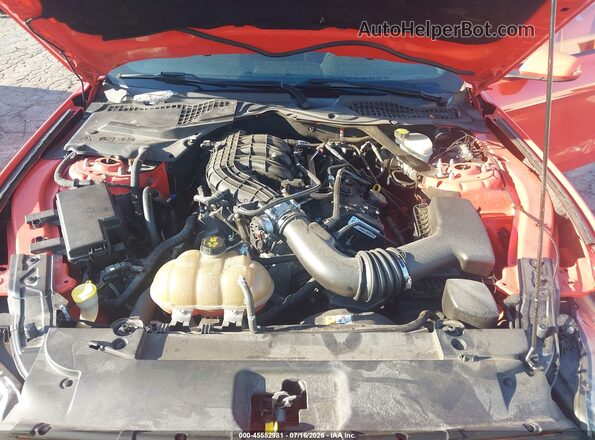 1FATP8EM8G5307714 2016 FORD MUSTANG Оранжевый Вид сзади