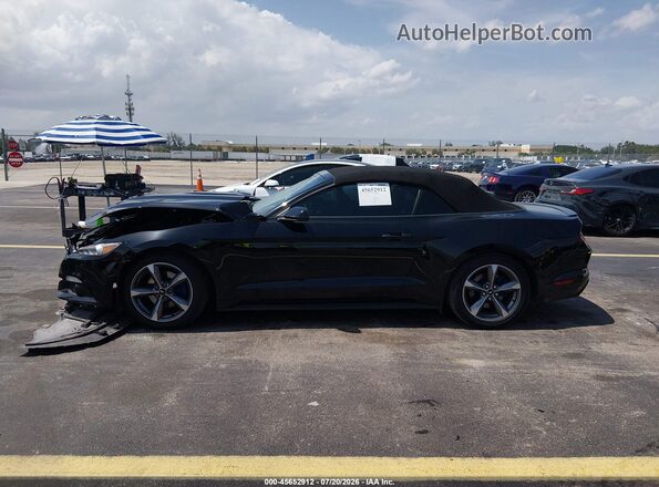 1FATP8EM8H5264106 2017 FORD MUSTANG Black Панорамний вид салону 360°