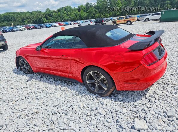 1FATP8EM9G5257700 2016 FORD MUSTANG Red Հետևի ձախ