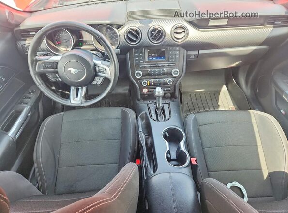 1FATP8EM9G5257700 2016 FORD MUSTANG Red Առջևի վահանակի տեսք