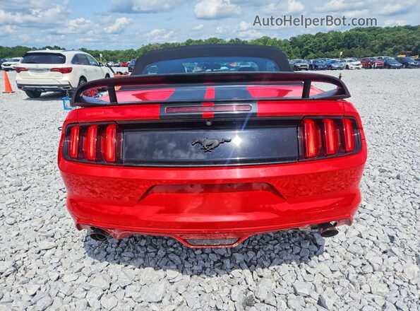 1FATP8EM9G5257700 2016 FORD MUSTANG Red Հետևի տեսք