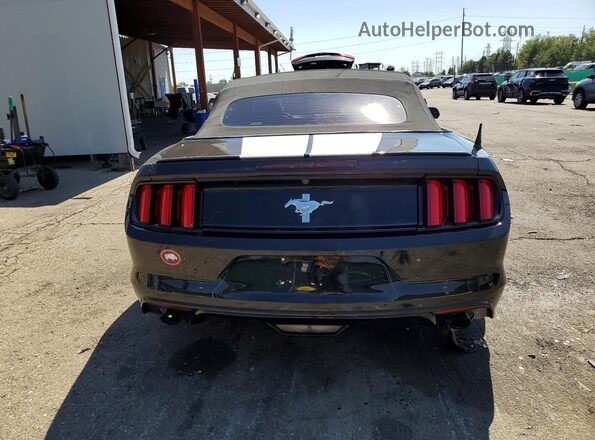 1FATP8EMXG5238542 2016 FORD MUSTANG Black Widok z tyłu