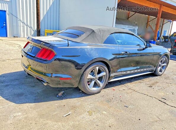 1FATP8EMXG5238542 2016 FORD MUSTANG Black Tył prawy