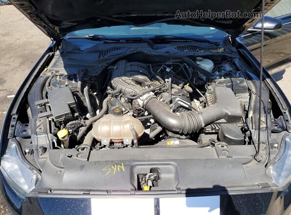 1FATP8EMXG5238542 2016 FORD MUSTANG Black Widok wnętrza z tyłu