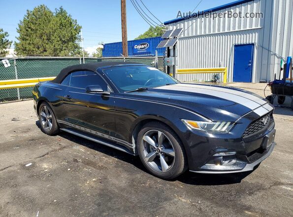 1FATP8EMXG5238542 2016 FORD MUSTANG Black Przód prawy