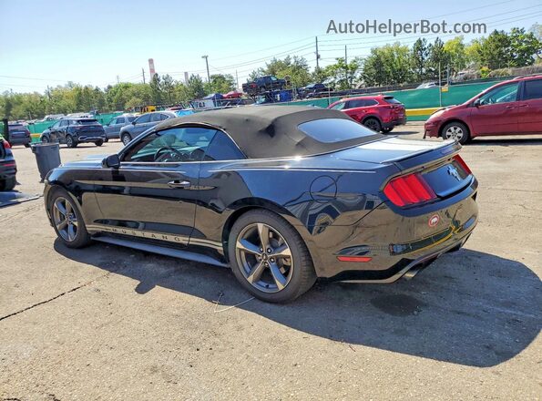 1FATP8EMXG5238542 2016 FORD MUSTANG Black Tył lewy