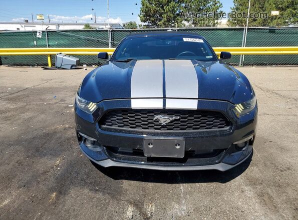 1FATP8EMXG5238542 2016 FORD MUSTANG Black Widok z przodu