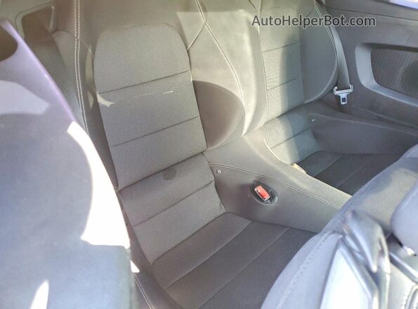 1FATP8EMXG5238542 2016 FORD MUSTANG Black Widok tylnych siedzeń