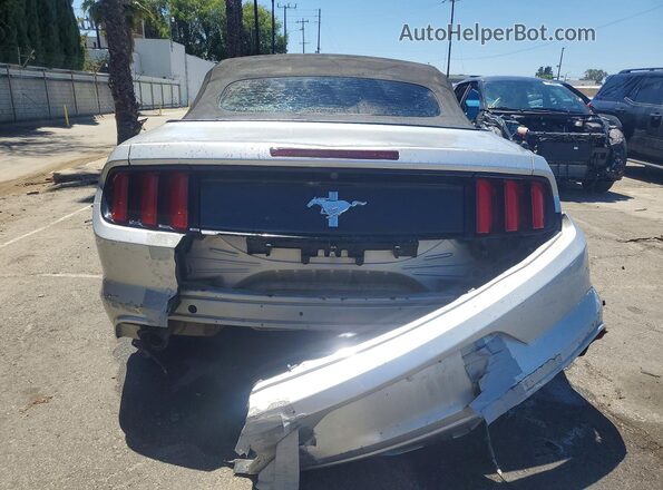 1FATP8EMXG5292004 2016 FORD MUSTANG Silver Հետևի տեսք
