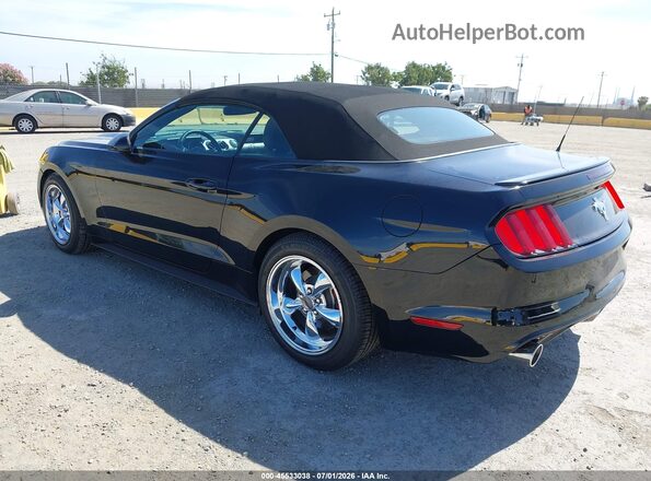 1FATP8EMXG5334316 2016 FORD MUSTANG Black უკანა მარცხენა