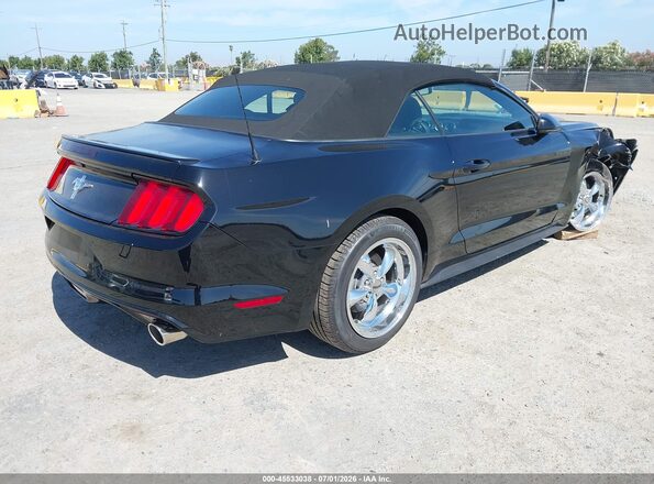 1FATP8EMXG5334316 2016 FORD MUSTANG Black უკანა მარჯვენა