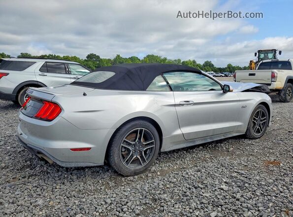 1FATP8FF0K5138362 2019 FORD MUSTANG Silver Задня права чверть