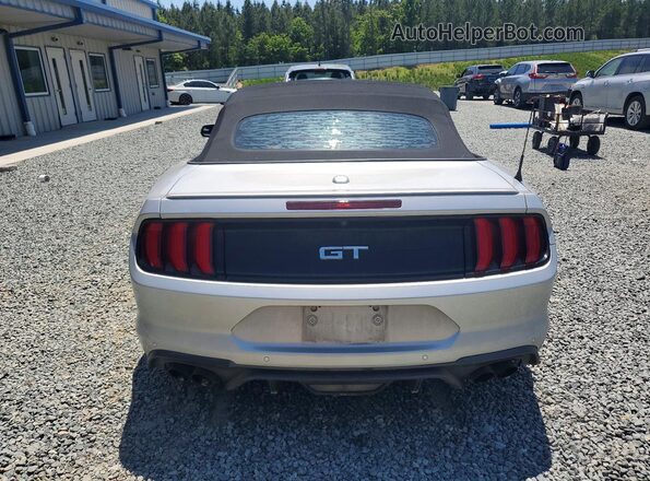 1FATP8FF0K5179512 2019 FORD MUSTANG Silver Vista trasera
