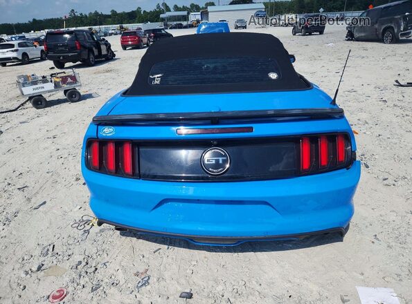 1FATP8FF1H5263119 2017 FORD MUSTANG Blue უკანა ხედი