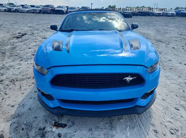 1FATP8FF1H5263119 2017 FORD MUSTANG Blue წინა ხედი