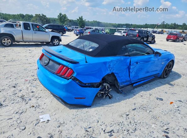 1FATP8FF1H5263119 2017 FORD MUSTANG Blue უკანა მარჯვენა