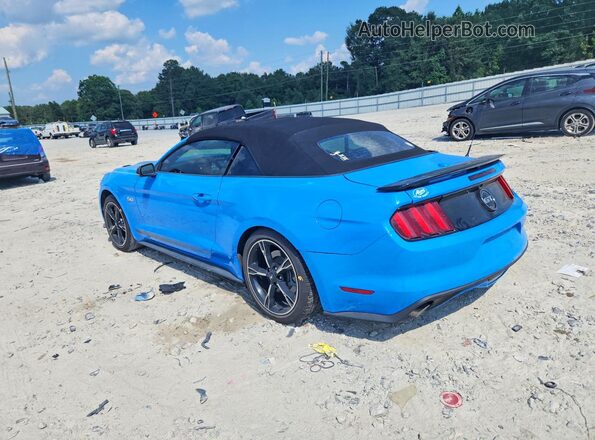 1FATP8FF1H5263119 2017 FORD MUSTANG Blue უკანა მარცხენა