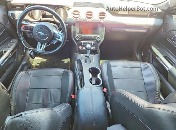 1FATP8FF1J5139020 2018 FORD MUSTANG Silver წინა პანელის ხედი