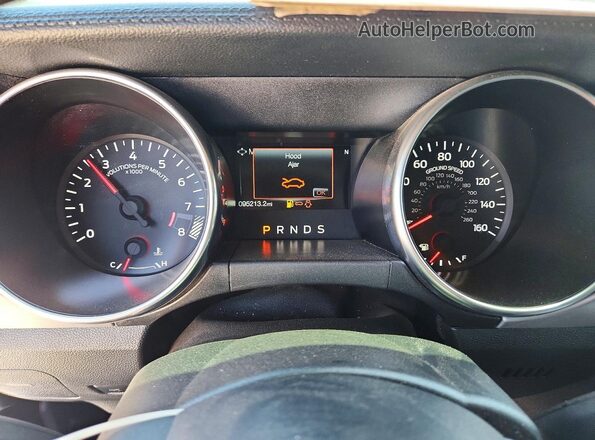 1FATP8FF1J5139020 2018 FORD MUSTANG Silver ხელსაწყოთა პანელის ხედი