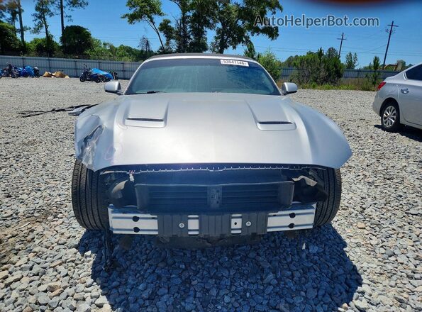 1FATP8FF1J5139020 2018 FORD MUSTANG Silver წინა ხედი
