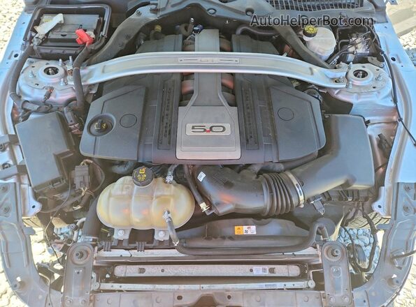 1FATP8FF1J5139020 2018 FORD MUSTANG Silver უკანა სალონის ხედი