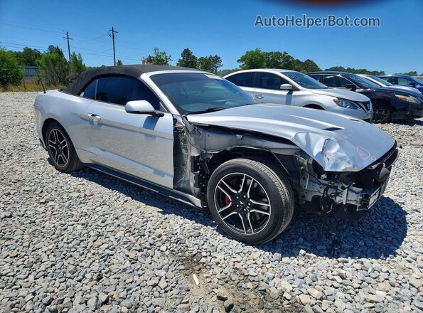 1FATP8FF1J5139020 2018 FORD MUSTANG Silver წინა მარჯვენა