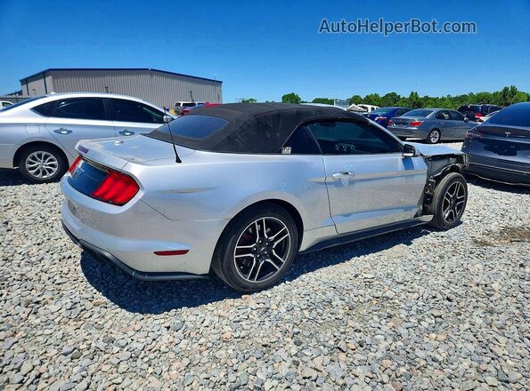 1FATP8FF1J5139020 2018 FORD MUSTANG Silver უკანა მარჯვენა
