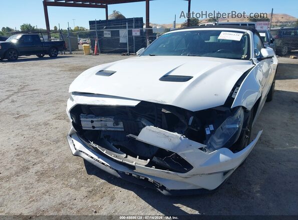 1FATP8FF1L5118607 2020 FORD MUSTANG White Widok z przodu