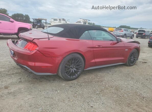 1FATP8FF3J5179261 2018 FORD MUSTANG Red Задня права чверть