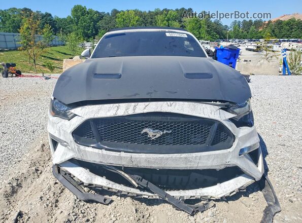 1FATP8FF3K5184879 2019 FORD MUSTANG Серебряный Вид спереди