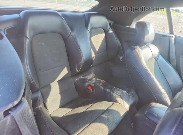 1FATP8FF4G5296923 2016 FORD MUSTANG Silver Вид задніх сидінь