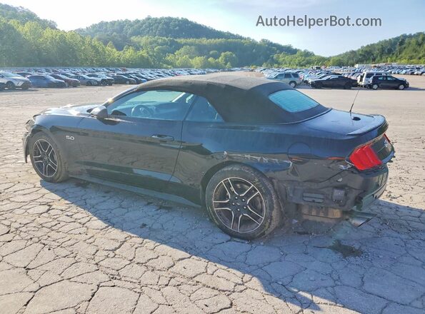 1FATP8FF4N5117051 2022 FORD MUSTANG Black Rear left